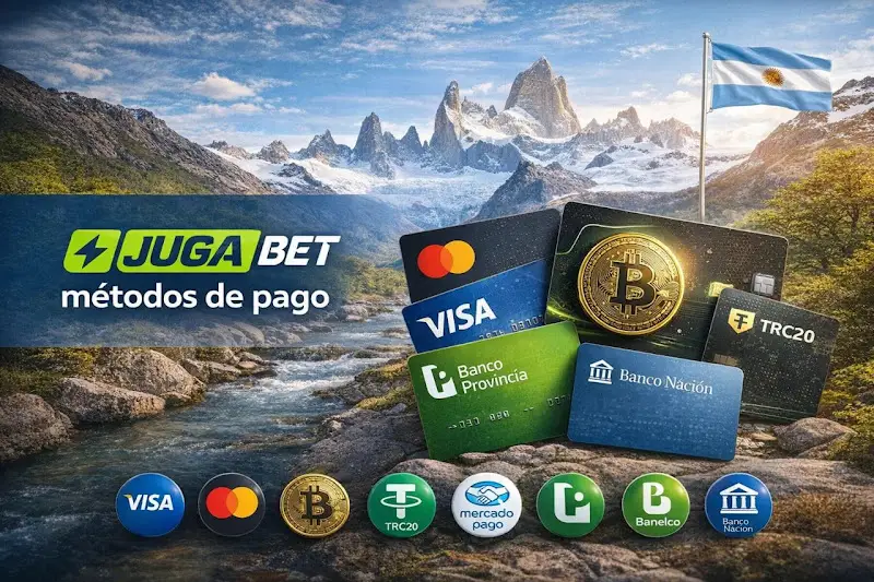 Tabla de métodos de depósito en Argentina